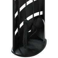 Комплект инструменти за камина, 5 части, 23x15x66 см, стомана