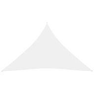 Слънцезащитно платно, Оксфорд плат, триъгълно, 3x3x3 м, бяло