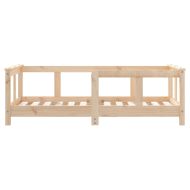 Рамка за детско легло, 70x140 см, масивна борова дървесина