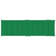 Градински шезлонг с шалте, акациево дърво масив