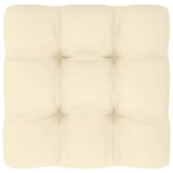 Градински лаундж комплект, 13 части, с възглавници, бор масив