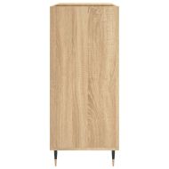 Шкаф за винилови плочи сонома дъб 84,5x38x89 см инженерно дърво