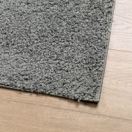 Шаги килим с дълъг косъм "PAMPLONA" модерен зелен 80x250 см