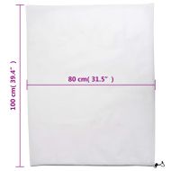 Покривала за растения с шнур, 8 бр, 70 г/м², 0,8x1 м