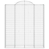 Габионни кошници арка 14 бр 200x50x220/240см поцинковано желязо