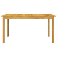 Градински трапезен комплект, 7 части, кафяв