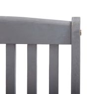 Сгъваеми градински столове, 6 бр, с възглавници, акация масив