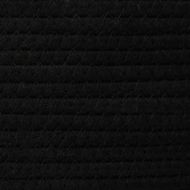 Кош за съхранение, черно и бяло, Ø49x65 см, памук