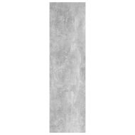 Комплект ТВ шкафове от 3 части, бетонно сив, инженерно дърво