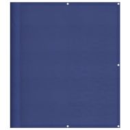 Балконски параван син 120x1000 см 100% полиестер оксфорд