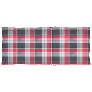 Сгъваеми градински столове с възглавници, 3 бр, акация масив