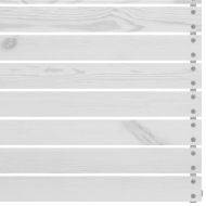 Градински лаундж комплект, 5 части, бял, бор масив