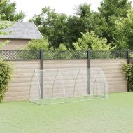 Клетка за пилета сребриста 300x105x120 см поцинкована стомана