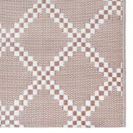 Килим за открито, ARAKIL кафяво, 120x180 см, PP