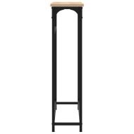 Конзолна маса, дъб сонома, 75x19,5x75 см, инженерно дърво