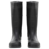 Ботуши за дъжд, черни, размер 45, PVC