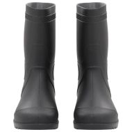 Ботуши за дъжд, черни, размер 45, PVC