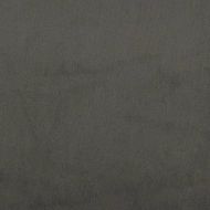 Рамка за легло без матрак, тъмносив, 120x190 см, кадифе