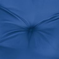 Възглавници за градински пейки 2 бр синьо 150x50x7 см плат