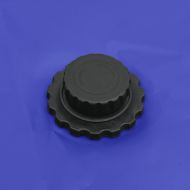 Резервоар за вода с кран, сгъваем, 1500 л, PVC