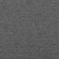 Табла за легло, тъмносива, 144x5x78/88 см, плат