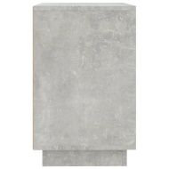 Сайдборд, бетонно сив, 102x35x55 см, инженерно дърво