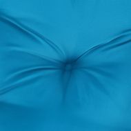 Възглавници за градински пейки 2 бр Светлосин 150x50x7 см плат