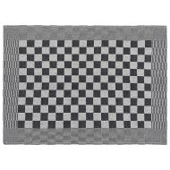 Комплект кърпи от 50 части, черен и бял, памук