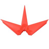 Коледни лампи с шипове, 3 бр, LED, сгъваеми, червени, 35 см