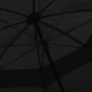 Чадър, черен, 130 см