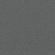 Диван, 2-местен, тъмносив, текстил