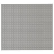 Утежнено одеяло сиво 200x225 см 13 кг плат