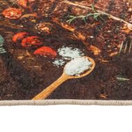 Многоцветно кухненско килимче 60x180 см перящоо