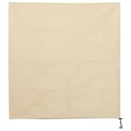 Покривала за растения с шнур, 12 бр, 70 г/м², 0,8x0,8 м