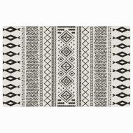 Килим за открито и закрито къс косъм шарен 190x300 см неплъзгащ