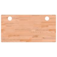 Плот за бюро, 110x55x1,5 см, масивно дърво бук