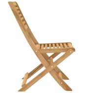 Сгъваеми градински столове 2 бр 48,5x61,5x87 см акация масив