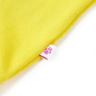 Детска тениска, яркожълта, 140