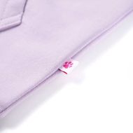 Детски суитшърт с качулка, лилав, 116