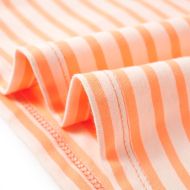 Детска тениска, неоново оранжева, 128