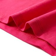 Детска тениска, яркорозова, 140