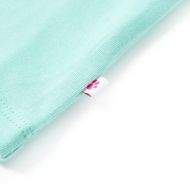Детски потник, светла мента, 140