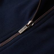 Детски суитшърт с цип, тъмносин, 116