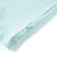 Детска тениска, светла мента, 140