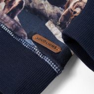 Детски суитшърт, тъмносин, 140