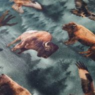 Детски суитшърт, тъмнозелен, 140