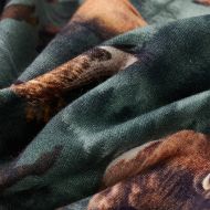 Детски суитшърт, тъмнозелен, 140