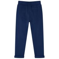 Детски панталони с връв, нейви, 128