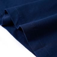 Детска тениска с дълъг ръкав, нейви, 104