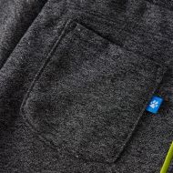 Детски спортен панталон, сив меланж, 128